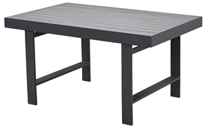 AJUNION Mobiliário De Jardim Moderno Sofá De Canto De Alumínio Conjunto De Jantar Ao Ar Livre HDPE Slat Table Top Sofá De Jantar Do Jardim com Banco - Product Image 6