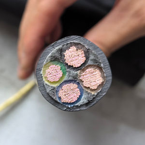 <span class=keywords><strong>Cables</strong></span> de alimentación de cobre flexible 4X16 XLPE libre de halógenos CPR Huadong (AS) de la marca - Product Image 2