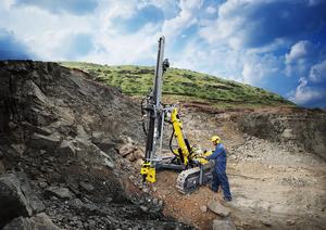 에피록 에어로크 T25 디젤 엔진 표면 시추기, 개방형 발파 채광용 암반 시추 장비 - Product Image 3