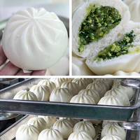 Système de production modulaire automatique haute efficacité pour la formage et le remplissage de pains vapeur, momos, raviolis et baozi