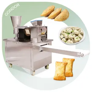Makanan Smol inflasi Korea Selatan mesin pembuat pangsit otomatis mesin Diemachine ganda Samosa di UEA Pakistan