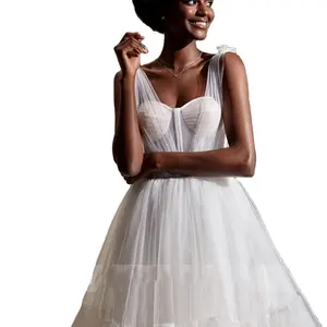 Wedding Dresses For Women 2024 Sweetheart Bride Dresses Lace Up A-Line Bridal Gown Glamorous Vestidos De Novia