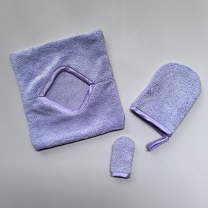 Serviette de maquillage magnétique écologique en microfibre douce, réversible, <span class=keywords><strong>lavable</strong></span> et réutilisable, gants démaquillants - Product Image 2