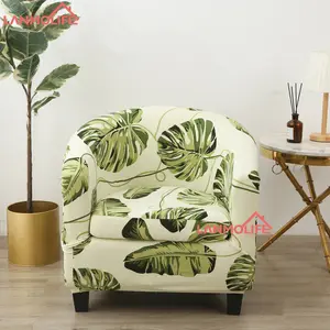 Phong cách Châu Âu bán tròn đơn Sofa Bìa mới cao đàn hồi đầy đủ gói sofa slipcover