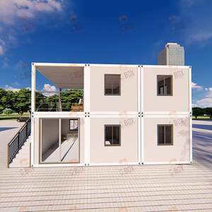 Cbox-Panel sándwich <span class=keywords><strong>de</strong></span> Material prefabricado, 20 pies, 40 pies o personalizado, para oficina, WPC, PVC, MGO, contenedor para casa - Product Image 2