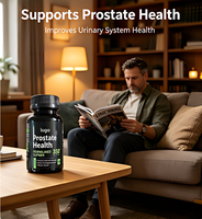Complément alimentaire pour la santé de la prostate chez les hommes |   350 Capsules avec du Palmier Nain pour le Soutien de la Santé des Voies Urinaires et de la Prostate