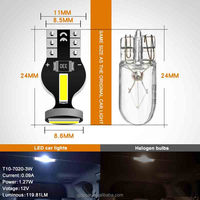 JIACHI-Usine de vente en gros de voiture super lumineuse 6000k 6500k blanche 2825 194 168 192 W5W lampe T10 Led ampoule 3md 7020 DC12v