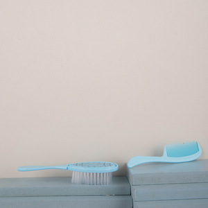 Ensemble peigne et brosse multifonctionnel pour bébé <span class=keywords><strong>Apple</strong></span> Bear, nouveau style, avec poils en PP et nylon, emballage cadeau écologique - Product Image 5