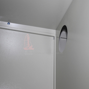 Casillero de metal que ahorra espacio con 6 puertas y asientos de banco - Product Image 5