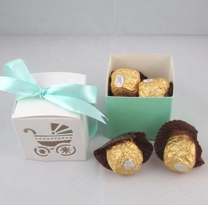 Venta al por mayor huellas <span class=keywords><strong>de</strong></span> bebé Cinta Azul dulce caja <span class=keywords><strong>de</strong></span> dulces <span class=keywords><strong>para</strong></span> <span class=keywords><strong>regalar</strong></span> Paquete <span class=keywords><strong>de</strong></span> chocolate bautismo fiesta Bautizo - Product Image 3