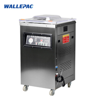 Máquina Selladora al Vacío Eléctrica BK620, Automática, de Doble Sellado Térmico, de Acero Inoxidable, para Alimentos Secos/Húmedos