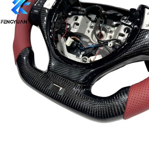 Volante in Fibra di Carbonio Stile F Sport per Lexus Serie IS Is350 Is250 Gs350 Gs300 <span class=keywords><strong>Gsf</strong></span> 2013 2014 2015 2016 2017 2018 - Product Image 4