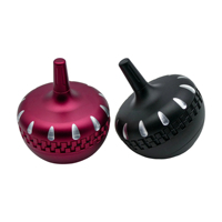 Gyro Acorn Grinder à tabac et herbes, 4 pièces détachables, à dents affûtées, pour la relaxation, accessoires de fumage haut de gamme, logo personnalisé