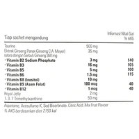 Boisson Halal Ginseng Raisin Mangue Saveur Boost d'énergie rapide Extra Joss Boisson énergisante en poudre
