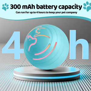 Automatic Eco-Friendly Rechargeable TPU Dog <b>Cat</b> Smart Sport <b>Toy</b> Ball <b>Interactive</b> Exercise Glowing Bouncing Boredom Relief - Product Image 5