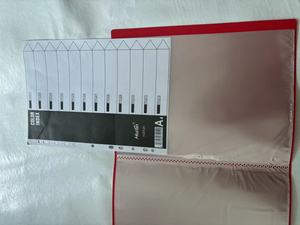 Hot bán 20-Pocket rõ ràng A4 nhựa tài liệu thư mục hiển thị đứng tùy chỉnh Pru cuộc sống U. k. logo cho PP Philippines nộp hồ sơ - Product Image 5