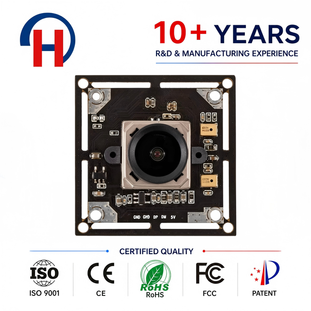 Automatic Focus 4K HD Sensor H.265 Video 12.0 Million Pixel Dual Silicon Microphone Imx335 Wide Angle USB Camera Module