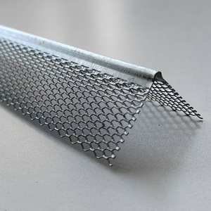 Угловой профиль из оцинкованной сетки 28x28 мм для мини-штукатурки, 2400/2700/3000 мм, для нанесения мини-штукатурки и отделки углов - Product Image 2