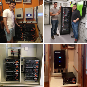 GSL Energy 48V ชั้นวางแบตเตอรี่ลิเธียม LiFePO4 48V 100Ah 5Kw 200Ah 10Kwh แบตเตอรี่แพคพร้อมแบตเตอรี่อัจฉริยะสำหรับการแจกจ่าย - Product Image 6