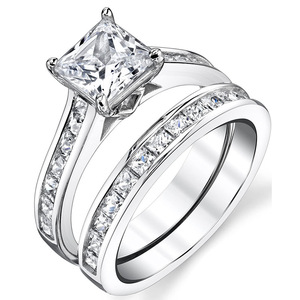 Anello Geometrico Quadrato Impilabile, Elegante Accessorio di Moda per Donne, per Feste e Uso Quotidiano - Product Image 1
