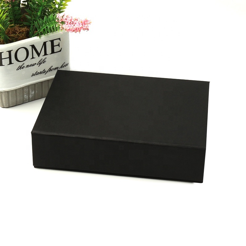 Fabricant Conception Célèbre Marque Logo Noir Bonbons Chocolat Cadeau Boîte Cadeau