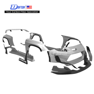 NUEVO Kit de Carrocería Ancha de Fibra de Vidrio Estilo Rocket Bunny DRIFTON para Subaru BRZ ZD8 Toyota GR86 ZN8 2021-2024 - Product Image 2