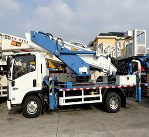 Affidabile <span class=keywords><strong>Camion</strong></span> <span class=keywords><strong>con</strong></span> Piattaforma Aerea Diesel Automatica Isuzu Kv100/Nnr Usato per Costruzioni - Product Image 3