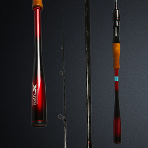 Canne à pêche Yj Aquahunter 6m, action moyenne rapide, pour la pêche au bar, avec guides SIC et ensemble moulinet baitcast. - Product Image 1