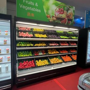 Tủ đông trưng bày trái cây và rau quả giá gốc nhà máy, tủ làm mát rau quả siêu thị - Product Image 1