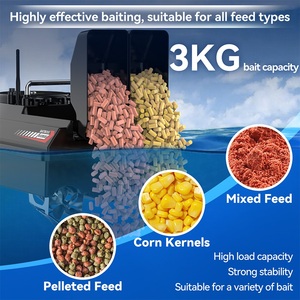 Barco Cebador <span class=keywords><strong>de</strong></span> Pesca RC V066GPS con Piloto Automático y GPS, 200 Puntos <span class=keywords><strong>de</strong></span> Ruta, 4 Zonas <span class=keywords><strong>de</strong></span> Pesca, 20 km/h, Sin Escobillas, Alcance <span class=keywords><strong>de</strong></span> 1 km - Product Image 3