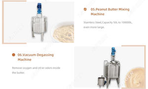 Máquina para <span class=keywords><strong>hacer</strong></span> salsa de mostaza más larga <span class=keywords><strong>Video</strong></span> de proceso Equipo de molienda de mantequilla de maní - Product Image 6