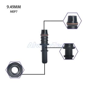 SAE ، \ "Inch our-ID8 موصل سريع للنساء نظام خط مياه يوريا لأنبوب نايلون وصلات خرطوم مطاطي مع صمام - Product Image 3