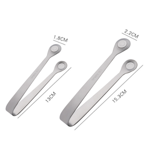 DFT06-4 Pinza para Azúcar de Acero Inoxidable con Forma de Caracol, Pinza para Hielo con Cabeza Redonda, Pinza para Caracoles, Utensilios de Cocina y Pinzas para Hielo de Acero Inoxidable - Product Image 3