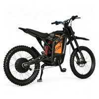 Moto électrique de motocross SS9.0 72V 4000W 10000W Peak Hub Motor MX Dirt Track Racing Vente en gros OEM