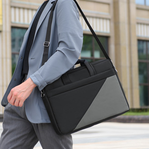 Eco friendly Oxford Shoulder <b>Laptop</b> Bag Business Briefcase Protective Men Women 15 Inch Fashionable High Quality <b>Laptop</b> Bag - Product Image 6