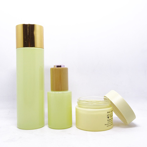 Luxury Frosted clear <b>Glass</b> Skincare <b>Packaging</b> 30ml 40ml 50ml 60ml 80ml Cosmetics Containers <b>Glass</b> Lotion Bottle With Droppe Pump - Product Image 3