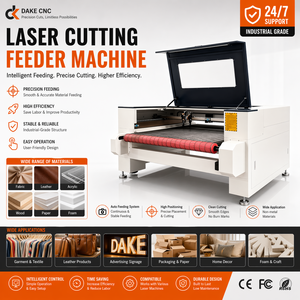Découpeuse automatique à alimentation laser pour tissus en fibre de carbone, Kevlar, Cordura, film réfléchissant et rouleaux composites industriels - Product Image 2