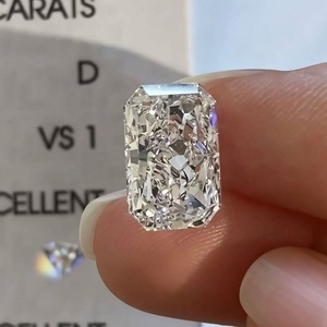 Diamants de laboratoire certifiés IGI, taille radiant, 1,5-4,5 carats, couleur D, pureté VVS1 VS2, marque <span class=keywords><strong>Huacan</strong></span>, prix de gros pour la fabrication de bijoux - Product Image 3