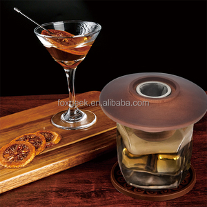 Cocktail fumatore UFO Box Owith coperchio <span class=keywords><strong>Ork</strong></span> 4 sapori trucioli di legno butano torcia Set per whisky Drink Factory - Product Image 3