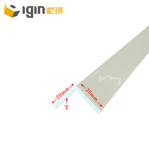 Perfil de Aluminio en Ángulo Yijing de 20 mm, Forma de L, Ángulo Igual, para Muro Cortina, Uso Industrial - Product Image 3