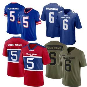 Maillot de football d'été personnalisé pour adulte, design classique, logo d'équipe brodé, numéro, respirant, sublimation - Product Image 2
