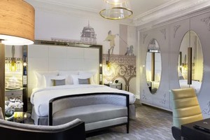 SHIYI Hilton <span class=keywords><strong>Paris</strong></span> Opera Boutique Hotel Juegos de muebles de dormitorio Muebles de suite de hotel personalizados - Product Image 2