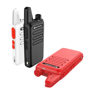 Walkie Talkie, Radio Bidireccional de 4 km de Alcance, Alta Potencia, Mini Transceptor Portátil de Tamaño Compacto, Frecuencia UHF, Resistencia al Agua IPX4 - Product Image 1