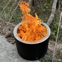 Brasero moderne en acier sans fumée pour jardin, barbecue extérieur