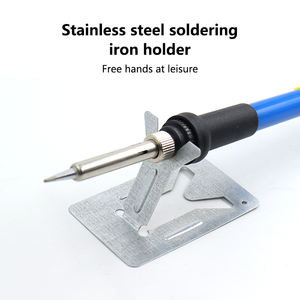 Azul con interruptor 60W control de temperatura soldador 83 Kit de combinación de quema de madera 110V 220V pluma de grabado eléctrico - Product Image 6