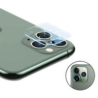 Protecteur d'écran pour iphone 11, haute définition, 4 pièces, en verre trempé pour objectif d'appareil photo