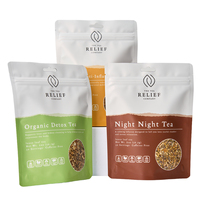 Sachet Doypack Personnalisé en Plastique pour Café, Aliments, Thé et Herbes avec Fermeture Éclair et Logo Personnalisé – Commande en Gros Direct Usine