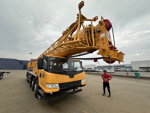 <span class=keywords><strong>Grue</strong></span> sur camion à flèche télescopique 5 sections de 44 m, 50 tonnes, QY50K5D, <span class=keywords><strong>prix</strong></span> direct usine, <span class=keywords><strong>grue</strong></span> hydraulique sur camion, 340 CV Diesel, vitesse maximale 90 km/h, CE ISO - Product Image 1
