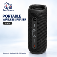 Speaker Bluetooth Portabel USB C Speaker Luar Ruangan Nirkabel yang Dapat Diisi Ulang dengan Pemutar Kartu TF Tali Pengikat Berbagai Warna