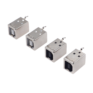 Conector USB Tipo B Hembra, Vertical de 180 Grados, Montaje a Través de Orificio, para Impresora y Escáner - Product Image 2